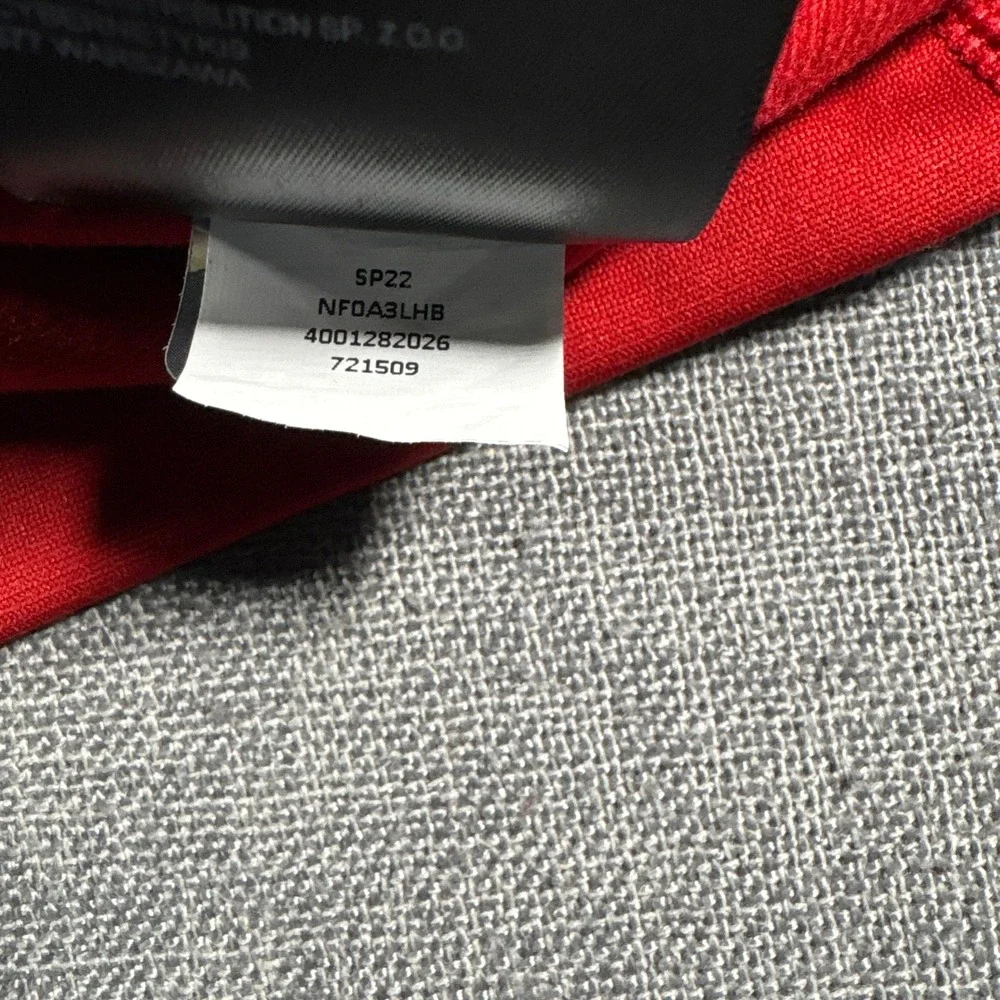 The North Face Quarter Zip Pullover Mens 2XL Red‎ Lightweight NF0A3LHB Stretch